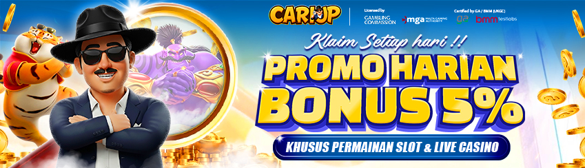 BONUS DEPO HARIAN 5%